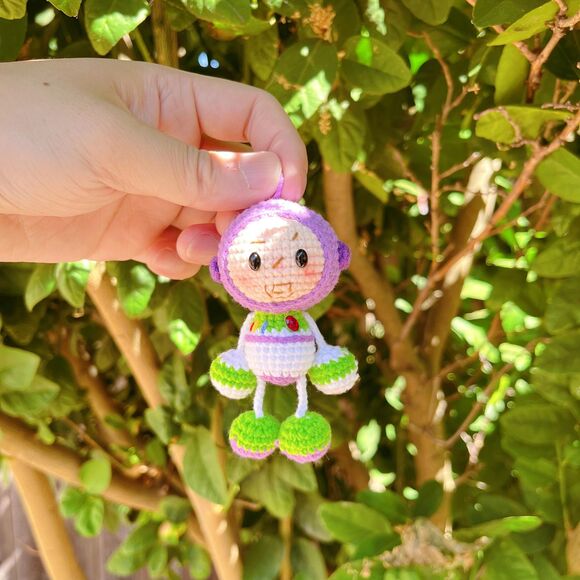 Woody crochet, Buzz crochet, Toy Story crochet Doll Amigurumi with Magnetic - Picture 7 of 8